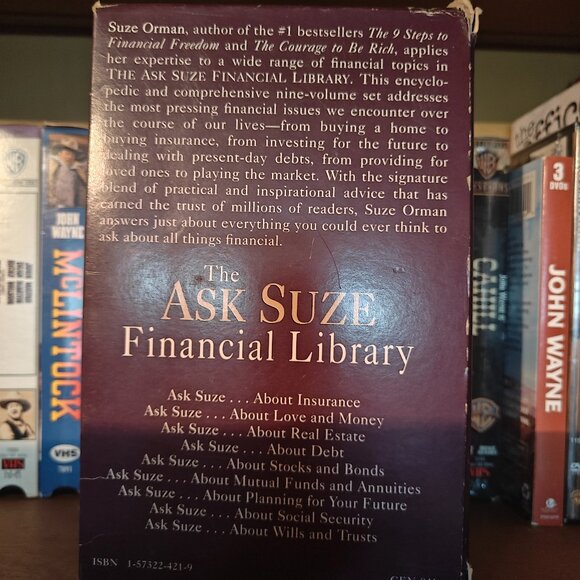 NY Times #1 Best Seller The Ask Suze (Suze Orman) Financial Library - Picture 3 of 5